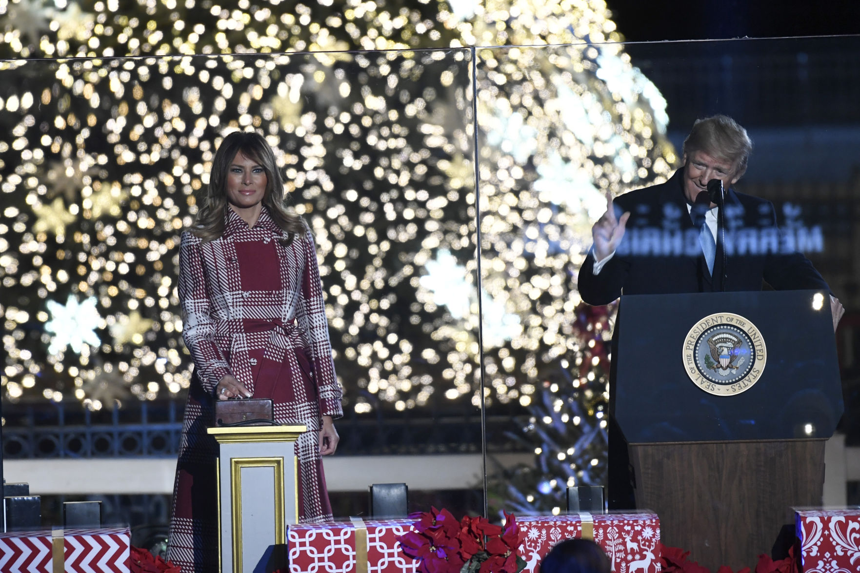 Trump Christmas Tree